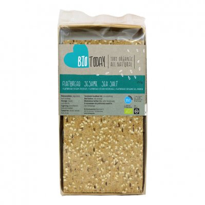 BioToday Flatbread sesam zeezout