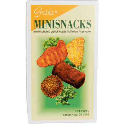 Golden Mini snacks 36 stuks