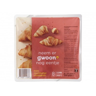 Huismerk Mini croissants