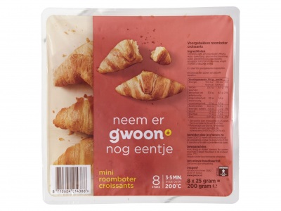 Huismerk Mini croissants