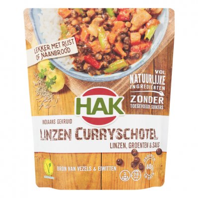 Hak Linzencurry schotel