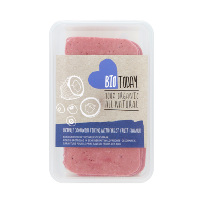 Bio Today 100% Organic Kokosbrood met Bosvruchtensmaak