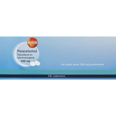 Roter Paracetamol 500 mg tabletten