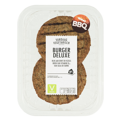 Huismerk Vegetarische gegrilde hamburger