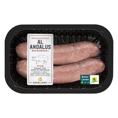 Huismerk Varkensbraadworst al Andalus