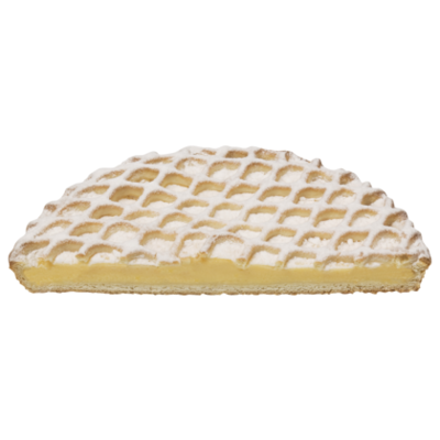 Huismerk Roomvlaai half