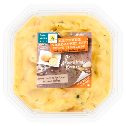 Ambachtelijke Keuken Aardappel kip zoete ui salade