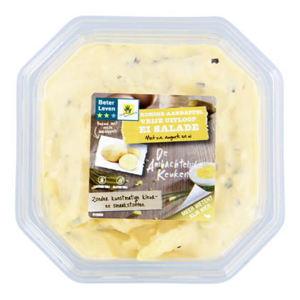 Ambachtelijke Keuken Aardappel vrije uitloop ei salade