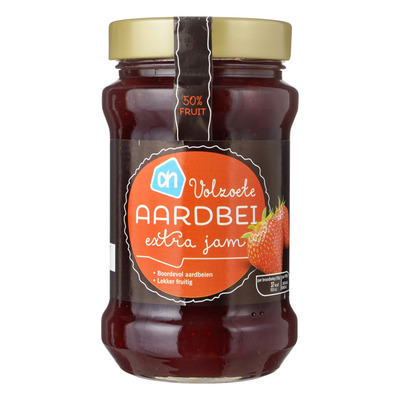 Huismerk Extra jam aardbeien