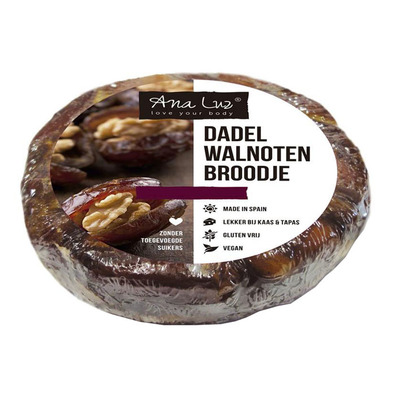 Ana Luz Dadelbrood met walnoot