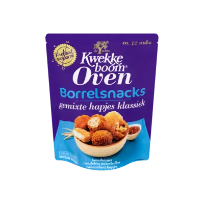 Kwekkeboom Oven Borrelsnacks Gemixte Hapjes Klassiek