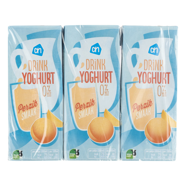 Huismerk Drinkyoghurt perzik