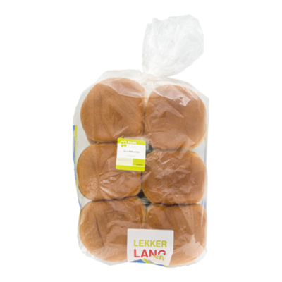Huismerk Witte bolletjes lekker lang vers