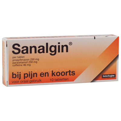 Sanalgin Pijnstiller tabletten