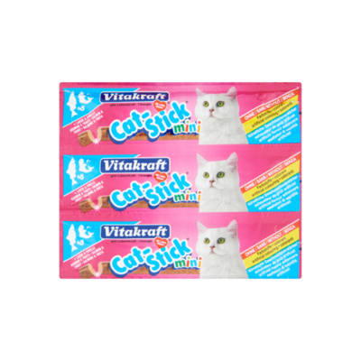 Vitakraft Cat-Stick Mini Salmon & Trout 3 Stuks