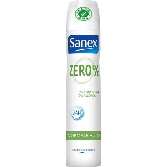 Sanex Zero% normale huid deodorant spray
