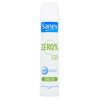 Sanex Zero% normale huid deodorant spray