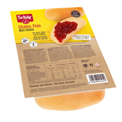 Schär Bon Matin 4 zoete broodjes