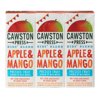 Cawston Press Kids blend apple mango fruit