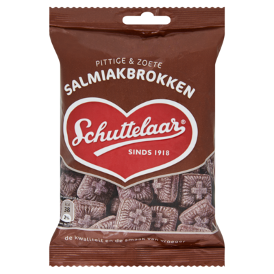 Schuttelaar Salmiakbrokken