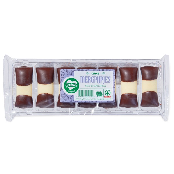 Huismerk Mergpijpjes Crème