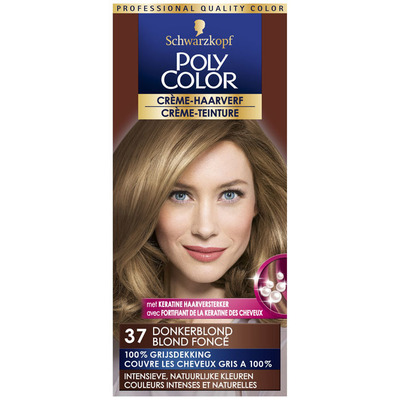 Schwarzkopf Poly color haarverf donkerblond 37