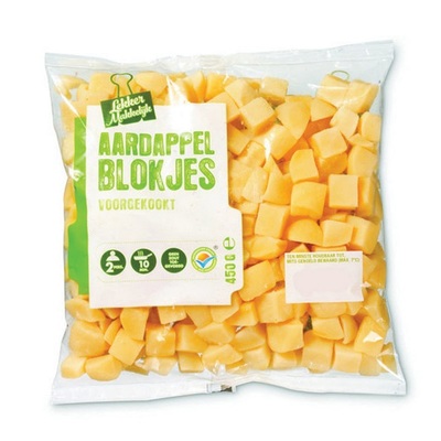 aardappel blokjes