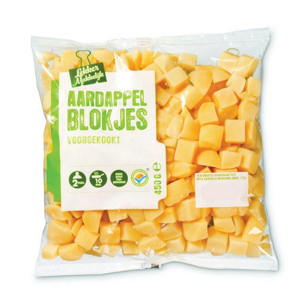 aardappel blokjes