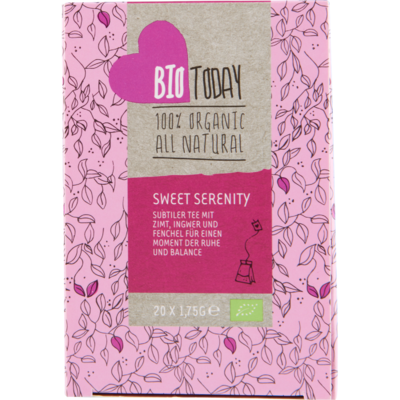 Bio Today Organic thee sweet serenity kop