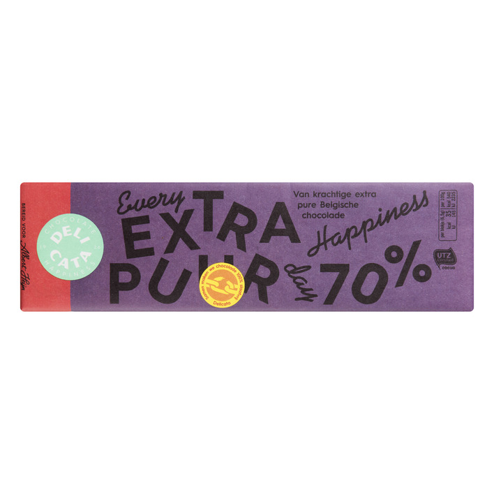 Huismerk Reep extra puur 70%