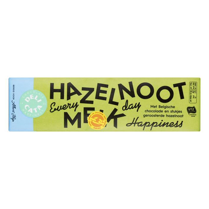Huismerk Reep hazelnoot-melk