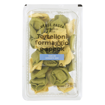 Huismerk Verse tortelloni bicolore