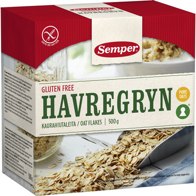 Semper Havregryn glutenvrij