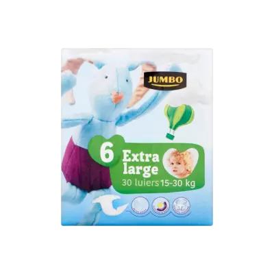 Huismerk 6 Extra Large 15-30 kg 30 Luiers