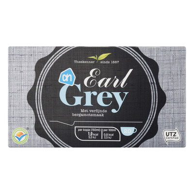 Huismerk Earl grey 1-kops