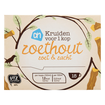 Huismerk Zoethout thee 1-kops