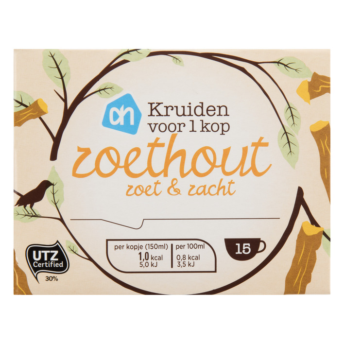 Huismerk Zoethout thee 1-kops
