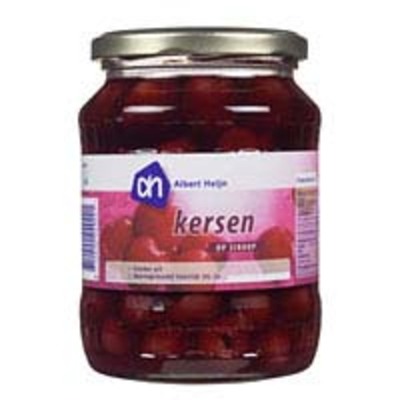 Huismerk Kersen op siroop zonder pit