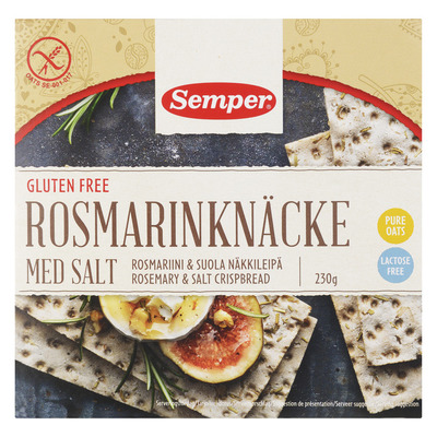Semper Rosmarinknacke glutenvrij
