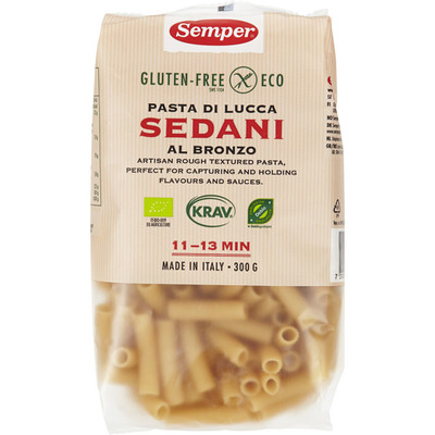 Semper Sedani pasta di lucca bio glutenvrij