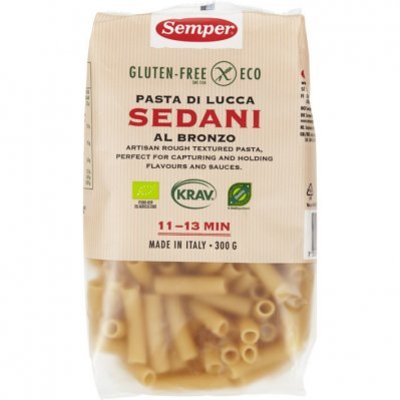 Semper Sedani pasta di lucca bio glutenvrij