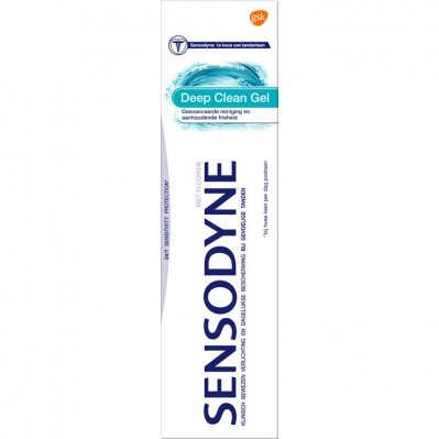 Sensodyne Deep clean gel gevoelig tandpasta