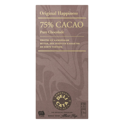 Huismerk Chocolade 75%