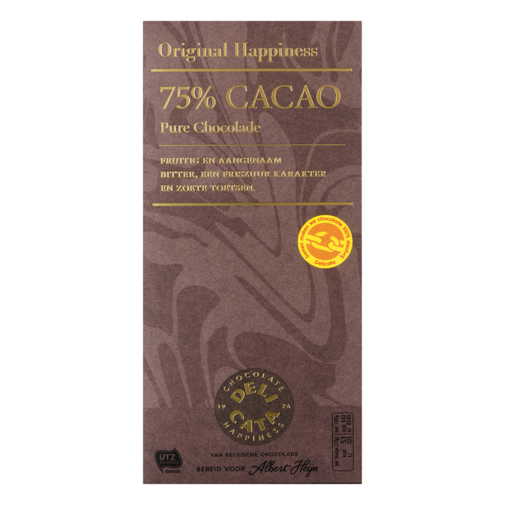 Huismerk Chocolade 75%