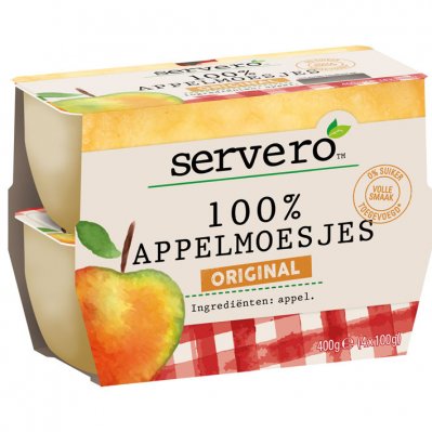 Servero 100% appelmoesjes original