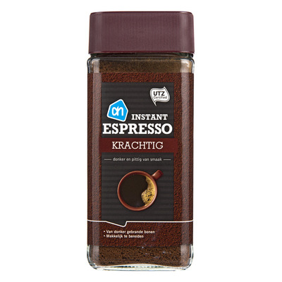 Huismerk Oploskoffie espresso