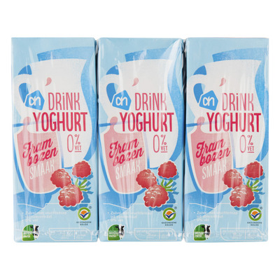 Huismerk Drinkyoghurt frambozen