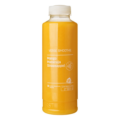 Huismerk Verse smoothie mango maracuja sinaasap