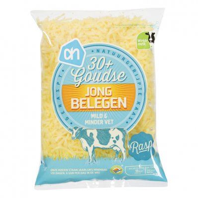 Huismerk Geraspte Goudse jong belegen kaas 30+