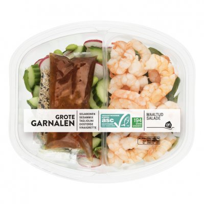 Huismerk Maaltijdsalade garnalen